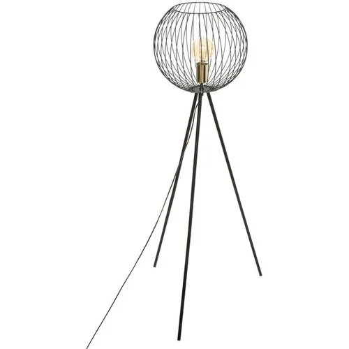 Atmosphera Lampadaire Trépied Alya Noir Doré H 119