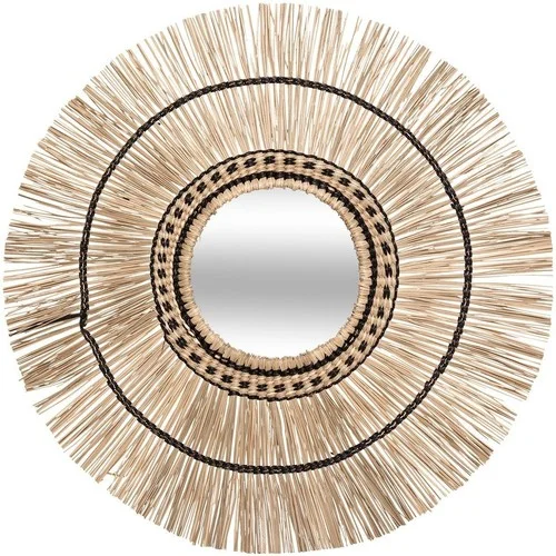 Atmosphera Miroir rond seagrass Laya D60