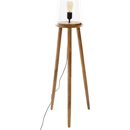 Atmosphera Lampadaire Verre Bois