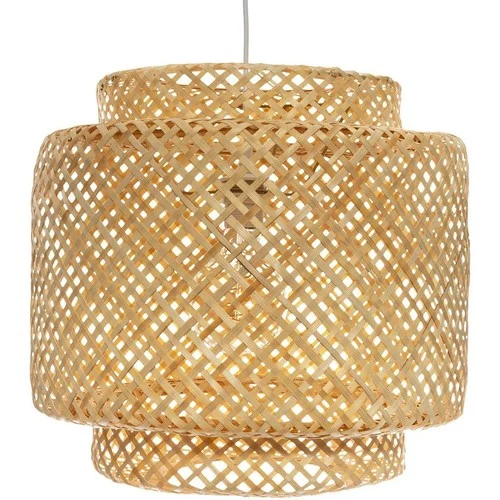 Atmosphera Suspension bambou Liby naturel D40