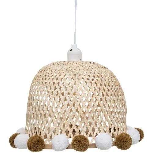 Atmosphera Suspension bambou pompons