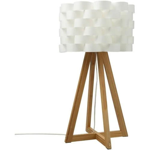 Atmosphera Lampe à poser en bambou Moki &#8211; H. 55 cm