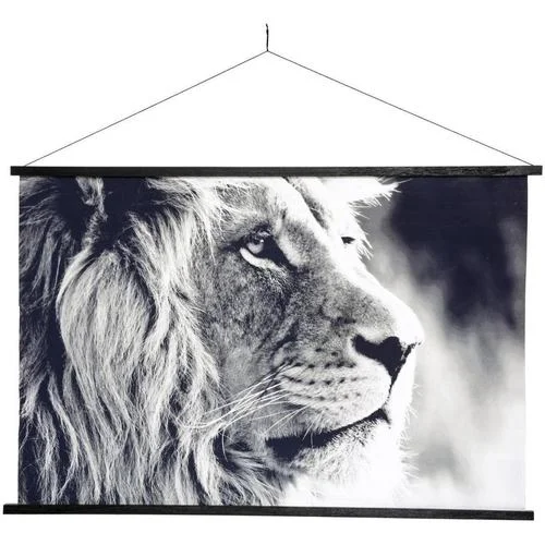 Atmosphera Tableau toile Lion 73&#215;110 cm