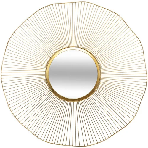 Atmosphera Miroir Métal Soleil D 97 cm Jodie &#8211;