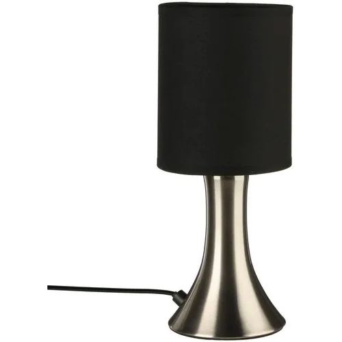 Atmosphera Lampe à poser touch Toga noir H28