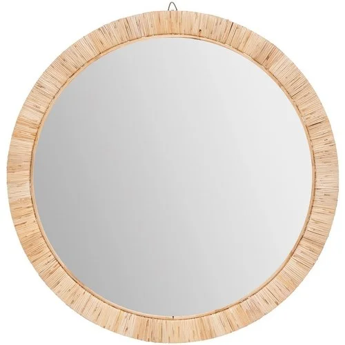 Atmosphera Miroir rotin rond Melany D60