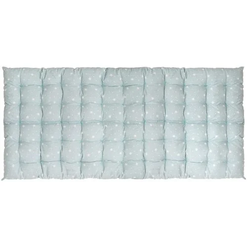 Atmosphera Matelas de sol 60&#215;120 cm vert d&rsquo;eau motif étoiles