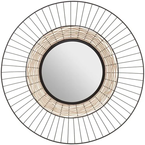 Atmosphera Miroir métal rotin Suwa D65