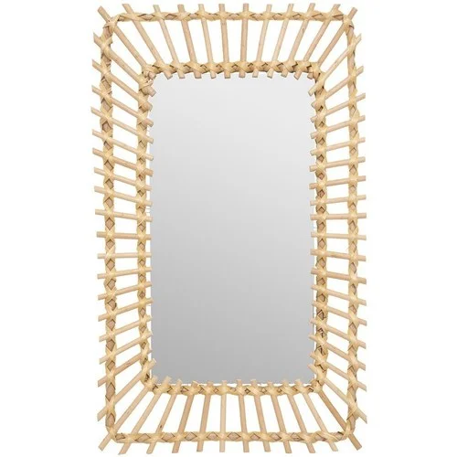 Atmosphera Miroir rotin rectangle 35&#215;58