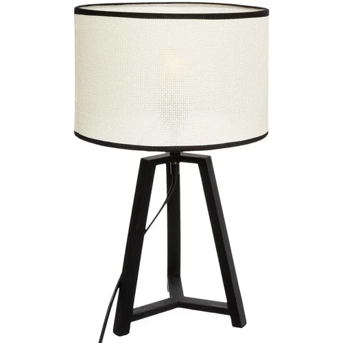 Atmosphera Lampe trépied Safari noir blanc H48