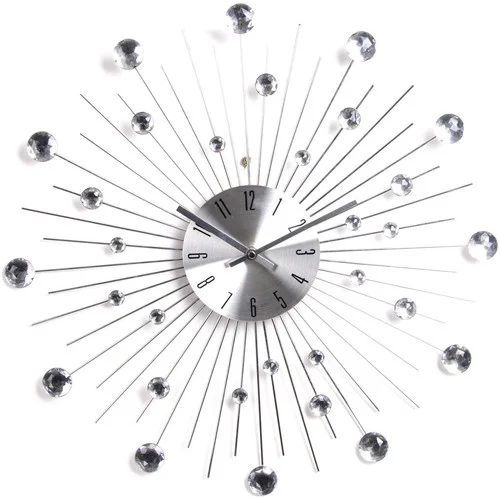 Atmosphera Pendule Strass &#8211; Diam. 50 cm &#8211; Aluminium