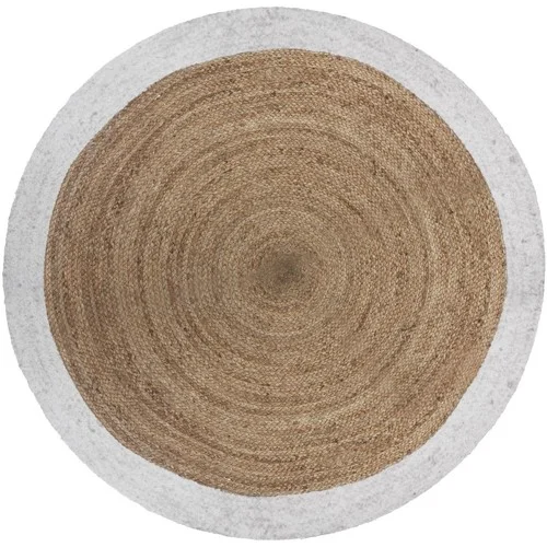 Atmosphera Tapis rond en jute Scandi