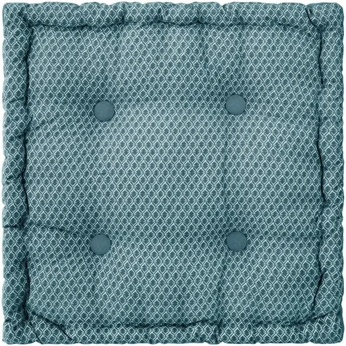 Atmosphera Coussin de sol carré en coton à motif Otto