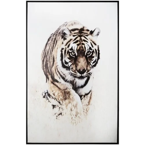 Atmosphera Toile imprimée en cadre Tigre 78 x 118