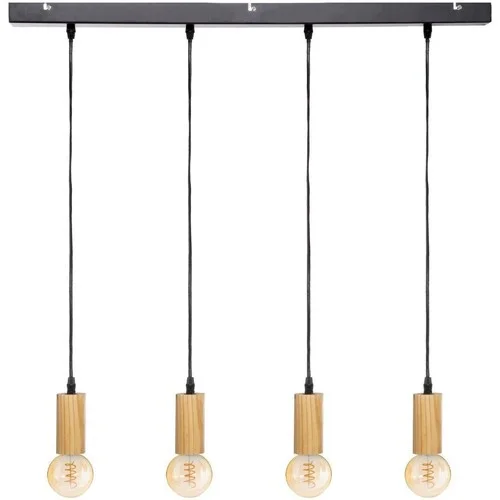 Atmosphera Suspension x 4 Bois Ays Naturel L 80