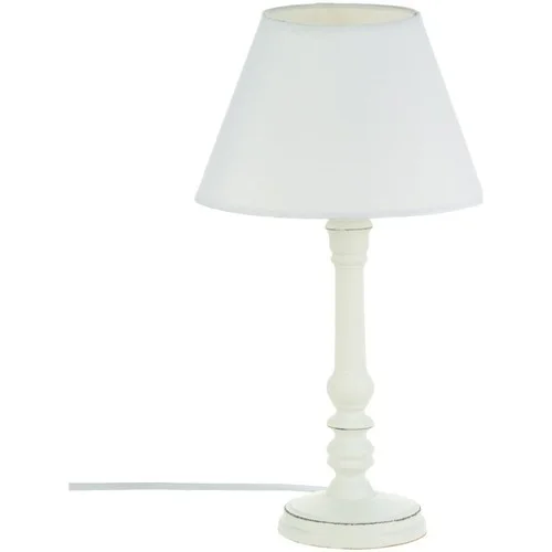 Atmosphera Lampe à poser Leo blanc