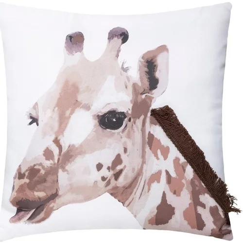 Atmosphera Coussin 40&#215;40 cm Girafe