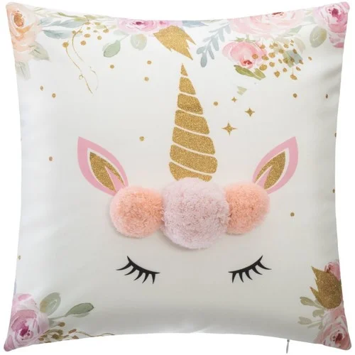 Atmosphera Coussin enfant licorne Bohème