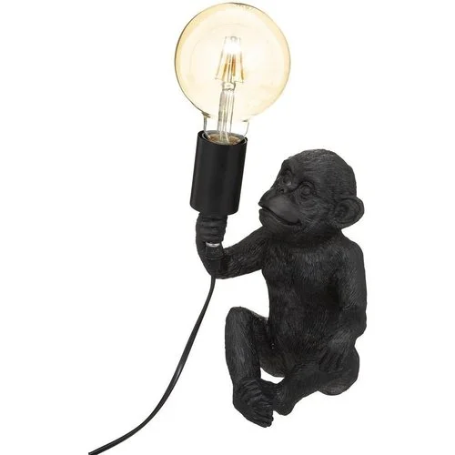 Atmosphera Lampe Singe noir H24.5