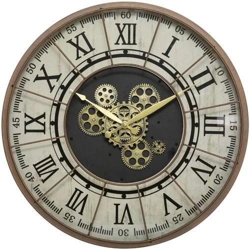 Atmosphera Horloge Métal Mécanique D 57 cm Stella &#8211;