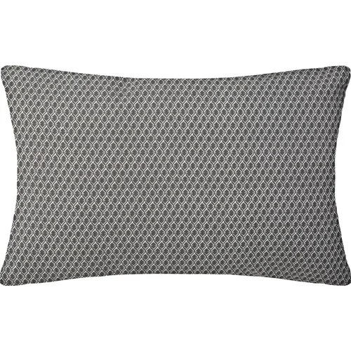 Atmosphera Coussin rectangulaire en coton à motif Otto