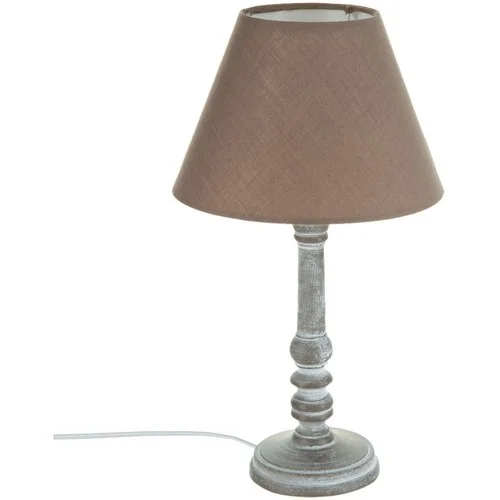 Atmosphera Lampe à poser Leo taupe