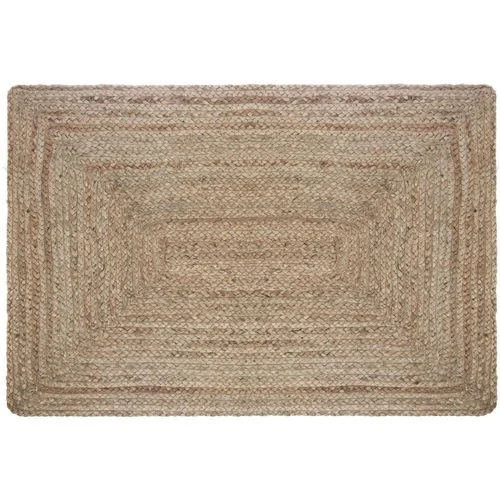 Atmosphera Tapis rectangulaire en jute Scandi