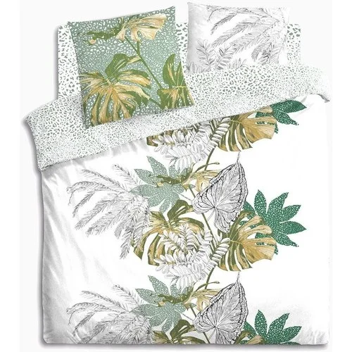 Atmosphera Housse de couette 240&#215;220 Monstera