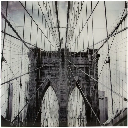 Atmosphera Toile photo plexiglas NY &#8211; 75 x 75 cm